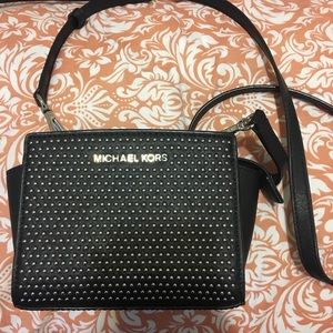Michael Kors studded crossbody bag